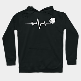 Plant Heartbeat Monstera Hoodie